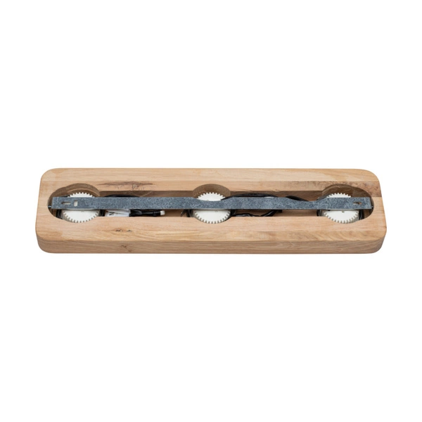 Lampa sufitowa Sunniva w zestawie 3xLED Zintegrowany 900lm 3000K 5W Barwiona Sosna Brąz/Czarny Metal 4037411400000