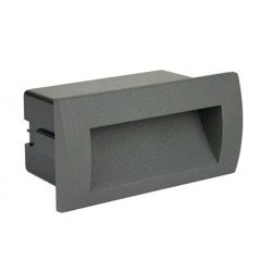 Zewnętrzna lampa do zabudowy Mur-Led wpuszczana