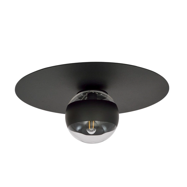 Lampa sufitowa Emibig SOLAR 1 Czarny/STRIPE 1129/1