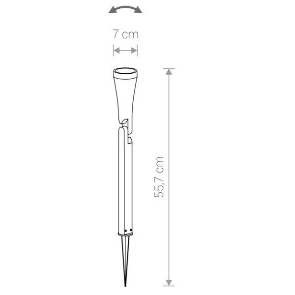 Reflektor ogrodowy OTTAWA 9561