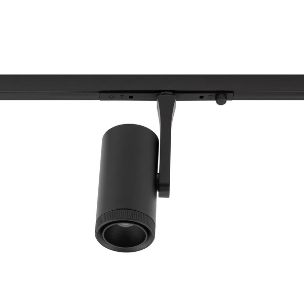 SPOT ZOOM LED 7W 3000K 300lm szer.5.7cm wys.14.5cm do szynoprzewodów NANO-LVM | Czarny 11715