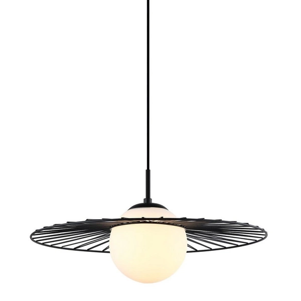 Lampa wisząca SALLY śr. 11cm E27 | złoty/biały
