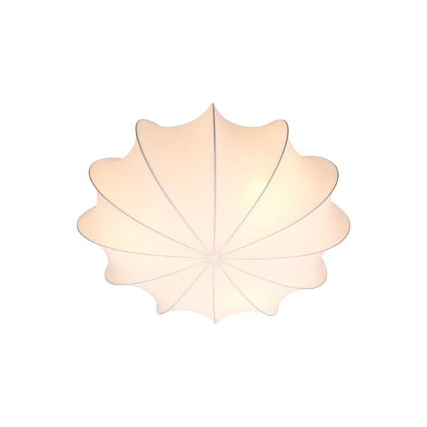 Lampa sufitowa AERON E27 Tekstylia | Biały