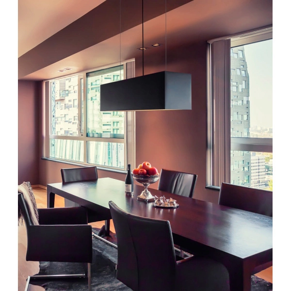 Nowoczesna lampa wisząca SANTA 120 SL.0782 czarna 5xE27