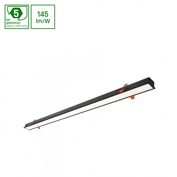 ALLDAY INSPIRE IN 840 30W 230V 1120mm 115st CZARNY DIM 0-10V