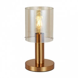 Lampa biurkowa Italux Sardo TB-5581-1-BRO+AMB