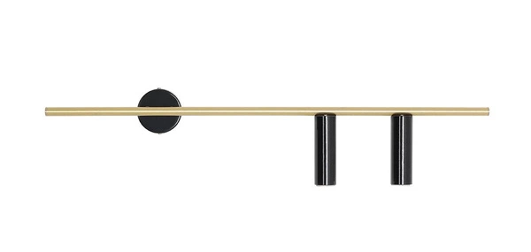 Aldex KINKIET TREVO 2 BLACK BRASS (right) 1083D40_2
