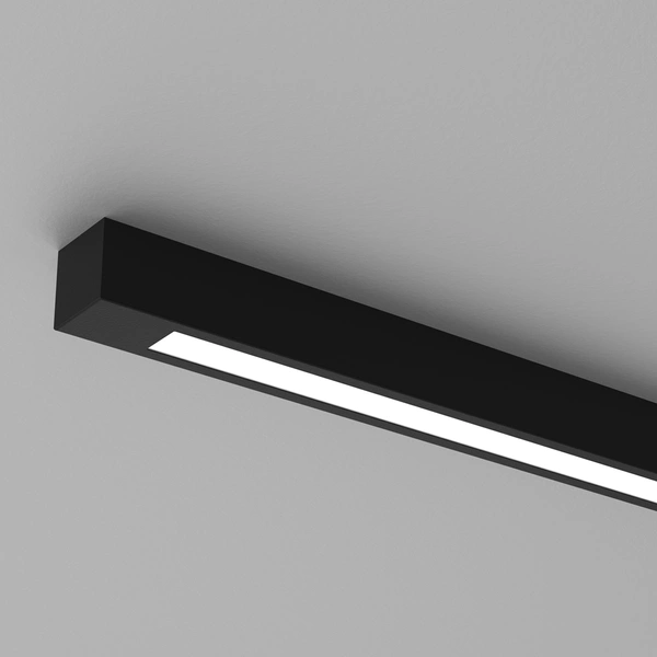 Lampa sufitowa LUNGO, MLP8910, czarna, 1xT8 18W LED