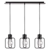 Lampa wisząca AURA III kwadrat  czarna
