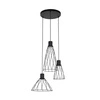 MODESTO BLACK LAMPA WISZACA 3 KOŁO 10187