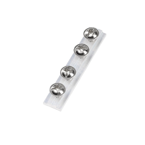 ALFA TRACK MAGNETIC EASYFIX STRAIGHT CONNECTOR BK