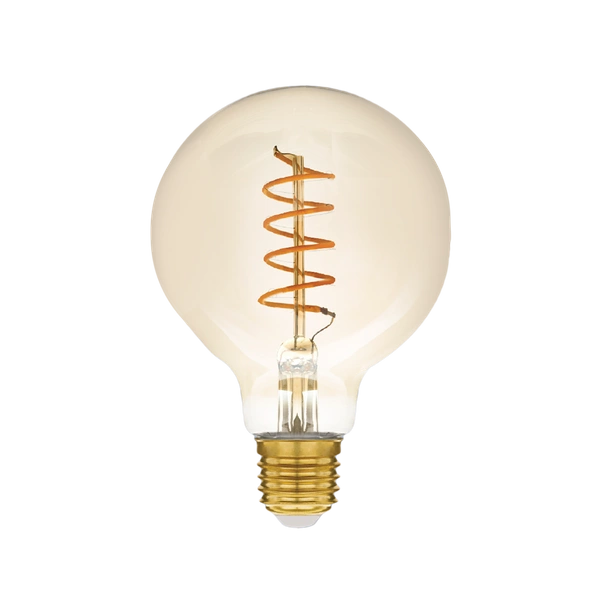 Żarówka Dekoracyjna 4W E27 G125 kula barwa ciepła 2700K