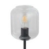 Klasyczna lampa stołowa SHINE E27 60W wys. 36cm | transparentny