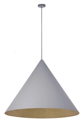 Lampa Sigma Vesuvio szary/złoty L 3xE27 41050