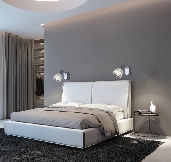 Kinkiet MODO 91-61515 czarny/chrom 1xE14