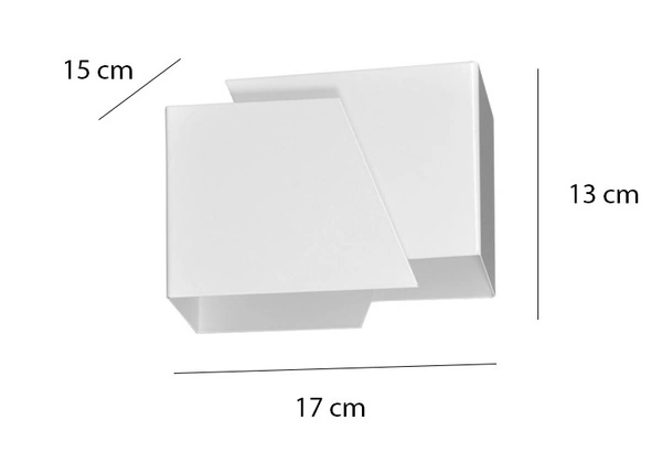 Kinkiet Emibig FROST Biały 940/1