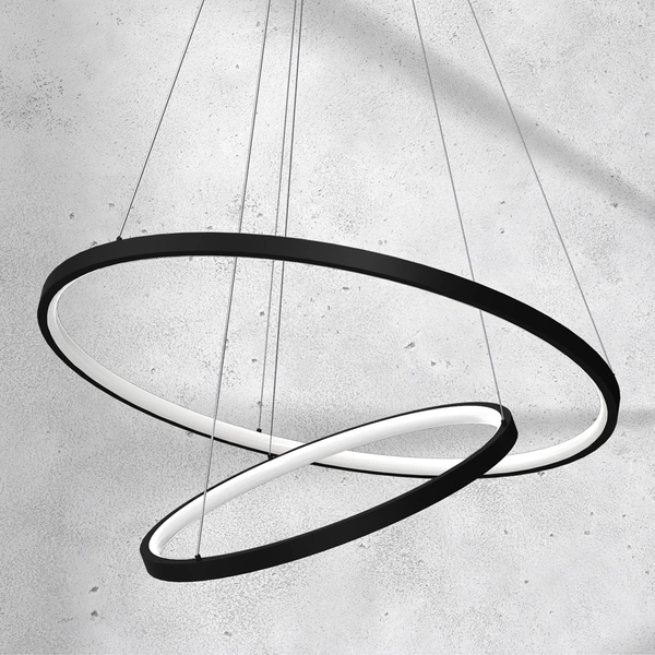 Lampa wisząca ROTONDA , czarna, 51W LED, barwa neutralna 4000K, ML7942