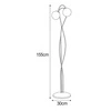 Lampa podłogowa K-5119 z serii RUBI