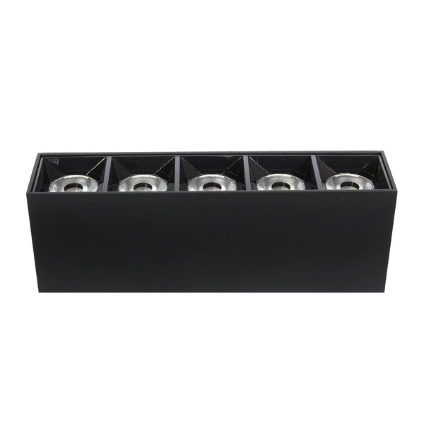 Lampa liniowa natynkowa 15w 3000K czarna JDL-3T