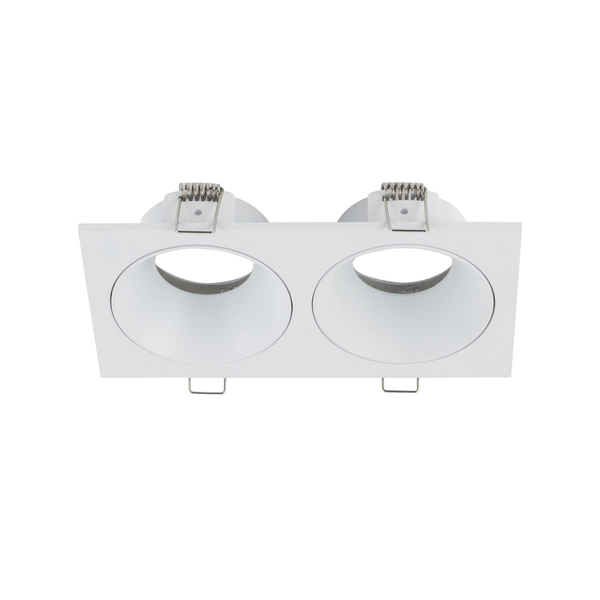 Oprawa wpuszczana podwójna biała PRISMA DUO WHITE 2 XGU10 10580