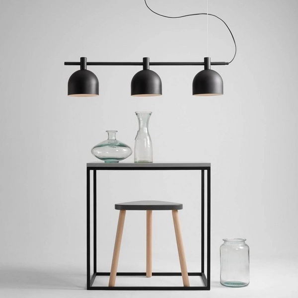 Aldex Lampa wisząca BERYL 3, 976E_1, czarna, 3x60W E27
