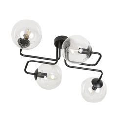 Lampa sufitowa Emibig BRENDI 4 BL TRANSPARENT 831/4