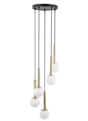 Lampa Sigma DAISY 5 złoty/biały 40771