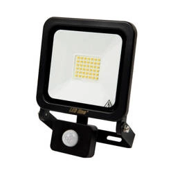 Naświetlacz  PHOTON 30W 6000K 80lm/w 220-240V AC PIR | czarny