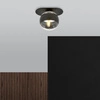 Lampa sufitowa Emibig PLAZA 1 Czarny/STRIPE 1121/1