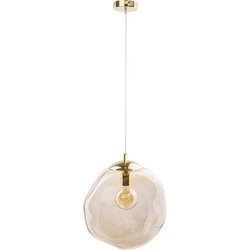 Nowoczesna lampa wisząca bursztynowa SOL 4261 4261