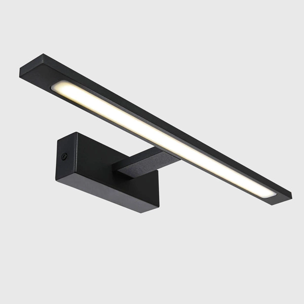 Kinkiet łazienkowy czarny ISLA IP44 3000K