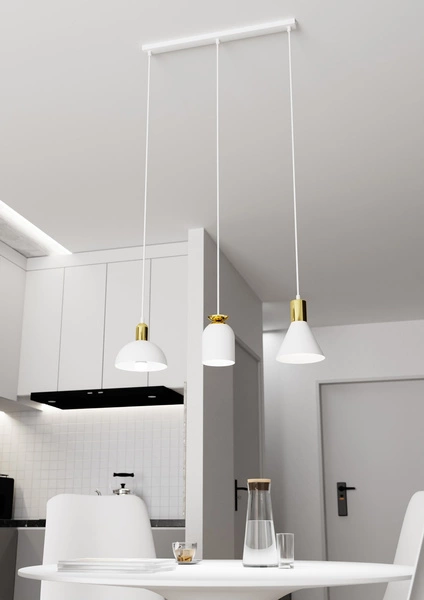 Lampa wisząca Emibig FOX 3 WH 1403/3