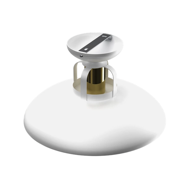 Lampa sufitowa FELIX WHITE/GOLD 1xE27