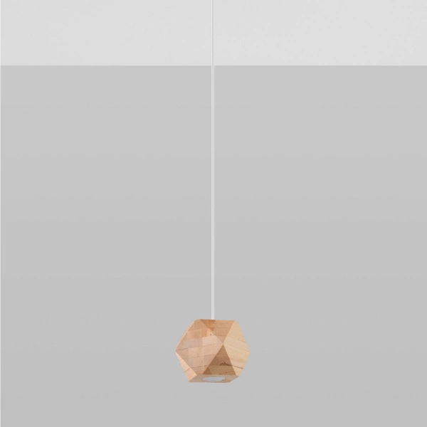 Lampa wisząca WOODY naturalne drewno SL.1011