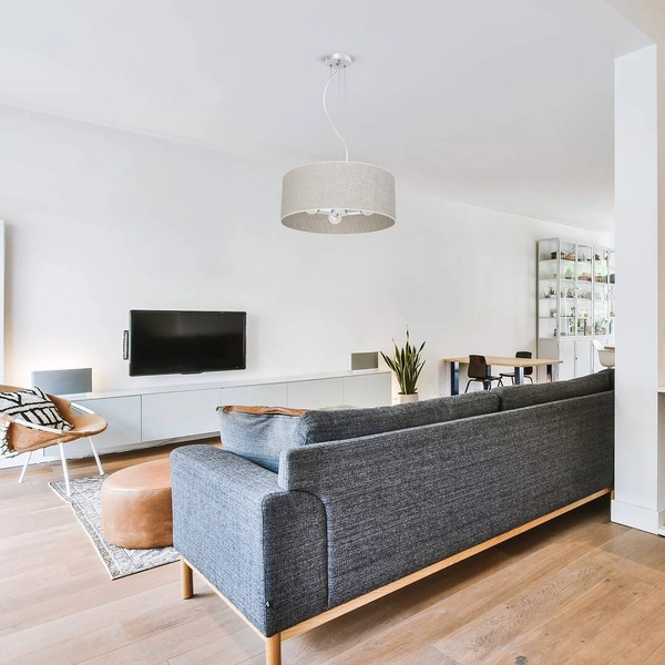 Lampa wisząca LINO, MLP7501, biały/szary, 3x60W E27