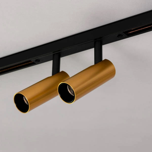 Reflektor podwójny MINI SPOT DUE 2x 7W 3000K ciepły DALI | złoty