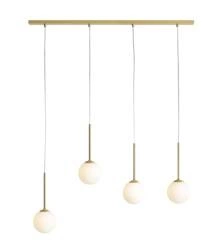 Aldex LAMPA WISZĄCA BOSSO 4 BRASS 1087L40
