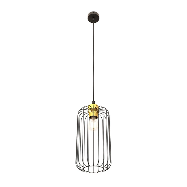 Lampa wisząca Emibig VANDER 1 BL GOLD 1364/1