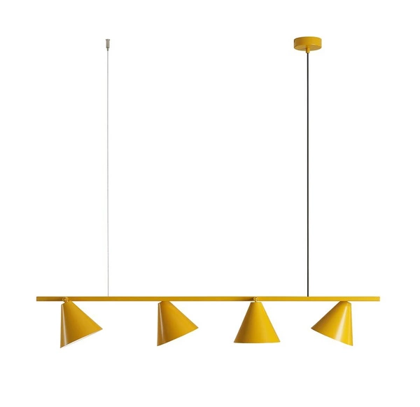 Aldex LAMPA WISZĄCA FORM 4 MUSTARD | Żółty 1108L14