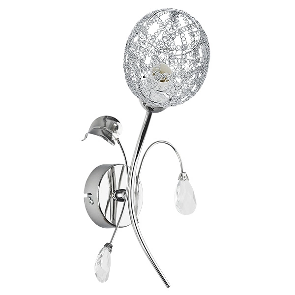 Kinkiet ALFA ORLEAN CHROM 1xE14 34cm | 20380