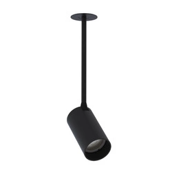 Lampa punktowa podtynkowa MONO SURFACE LONG S 29cm GU10 | czarny 7737