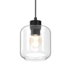 Lampa wisząca SOMBRA CLEAR, MLP8367, czarny/transparentny, 1x60W E27