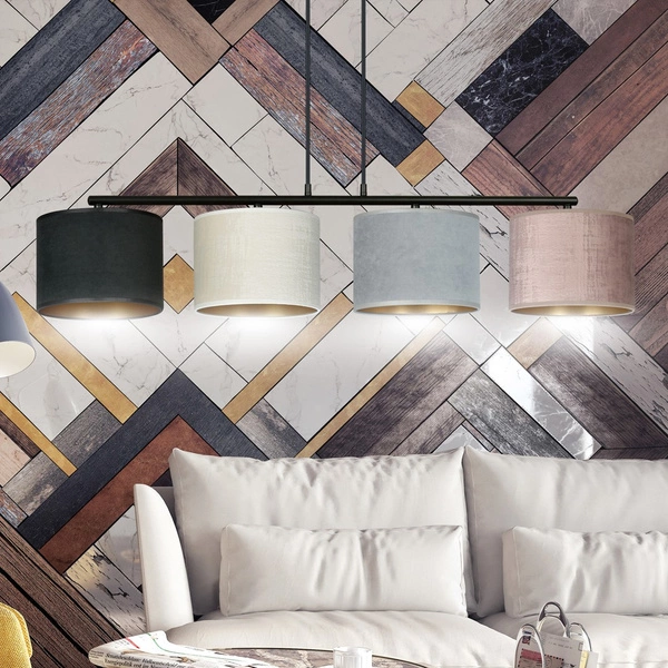 Lampa wisząca Emibig HILDE 4 BL MIX 1055/4