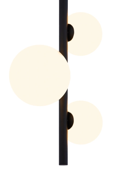 Nowoczesna Lampa wisząca TAIDA wys. 130cm 4xG9 14W IP20 | Czarny