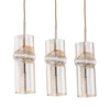 Lampa wisząca ALFA KAPRIS ZŁOTA 3xE27 13cm | 61016