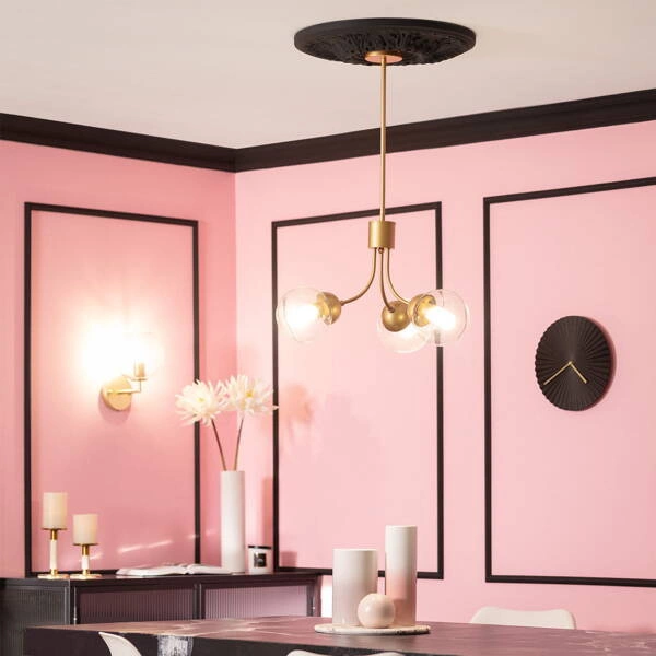 Lampa Wisząca Szklane Kule Abruzzo Temida 3xE27