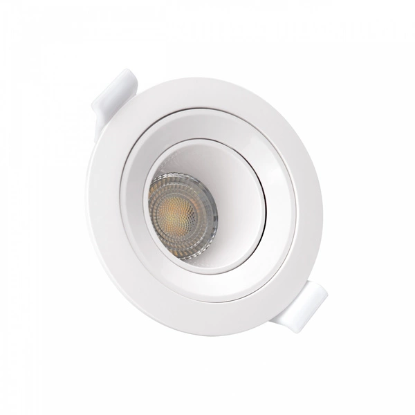 FIALE CORE DEEP GU10 OCZKO GU10 IP20 FI86X34MM BIAŁY OKRĄGŁA RUCHOMA