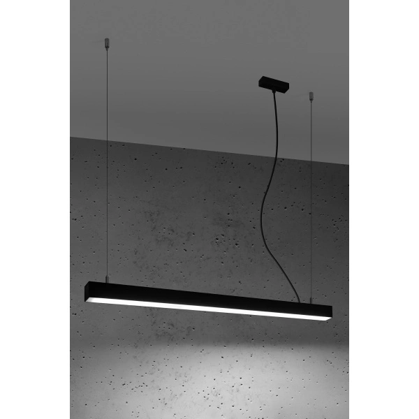 Lampa wisząca PINNE 950 CZARNA 31W barwa neutralna 4000K TH.051