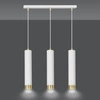 Lampa wisząca Emibig KIBO 3 WH/GOLD 642/3