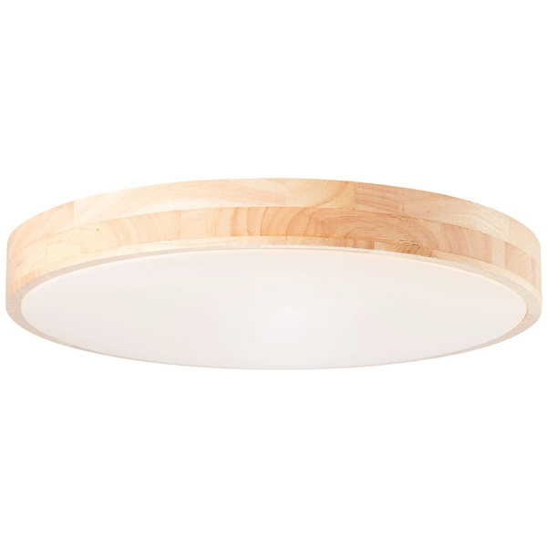 Lampa sufitowa Plafon okrągły Slimline Brilliant 1x60W LED Beż Metal